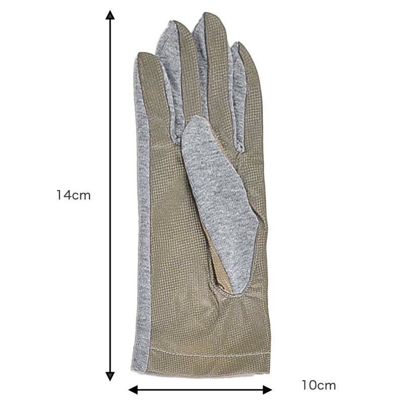 サイズ横10cm×縦24cm 銀イオン手袋 日本製 型番2-691