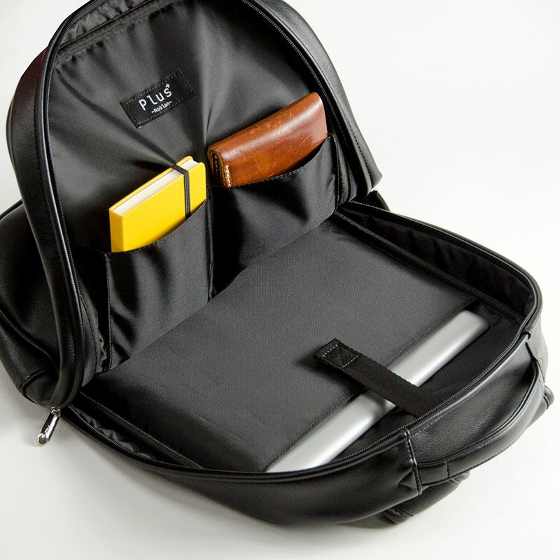 メインルーム中サイズポケットとPC収納 プリュス　ノブラン　バックパック　Plus+ -Noblan-　backpack　2-642